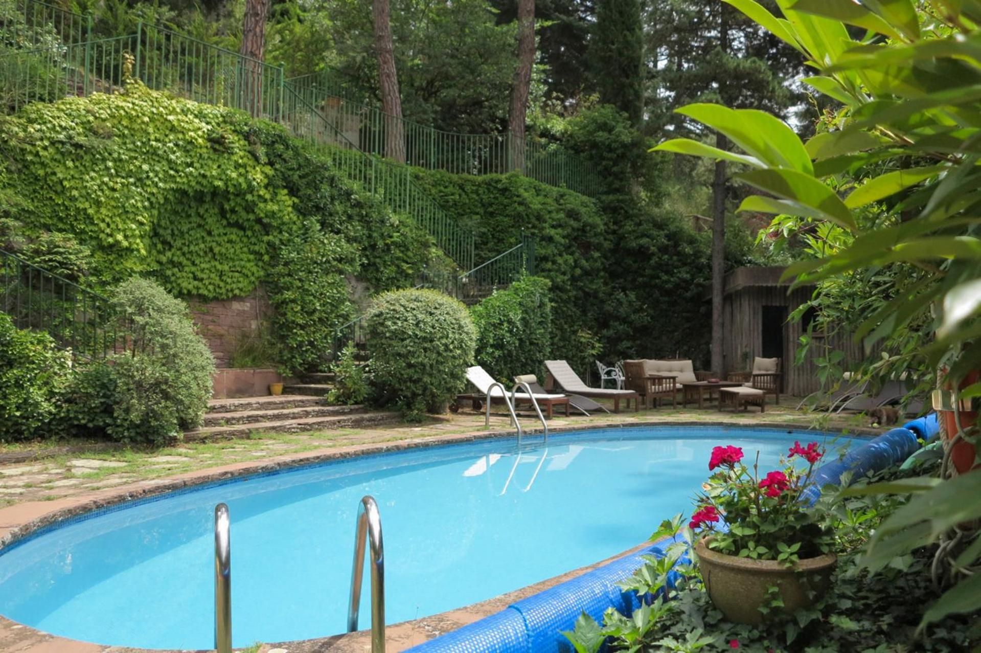 Magnoliablanca Bed & Breakfast Viladrau Bagian luar foto